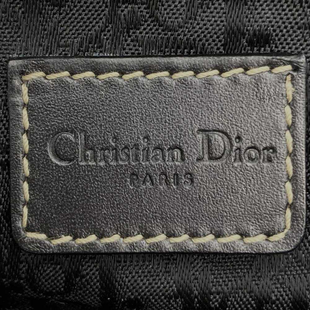 Dior Christian Dior Saddle Bag Waist Body Black L… - image 6