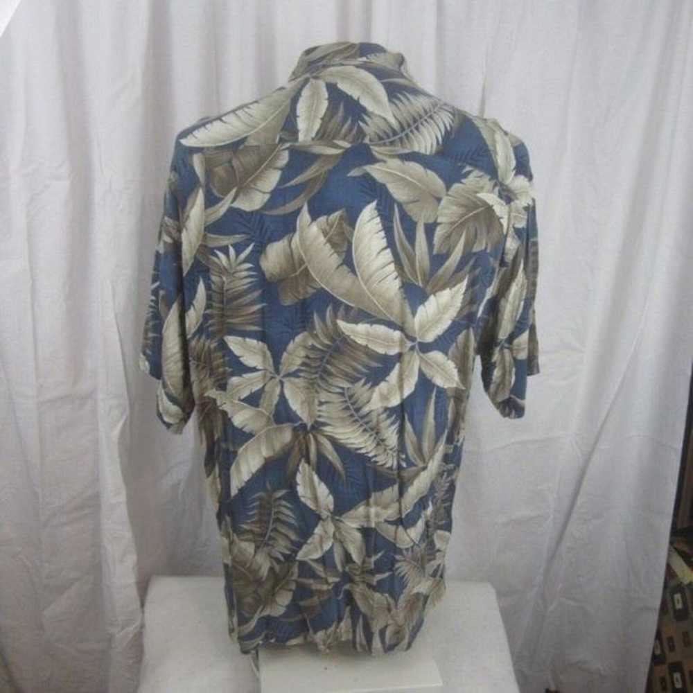 Pierre Cardin vtg Men Hawaiian camp shirt p2p 24 … - image 5