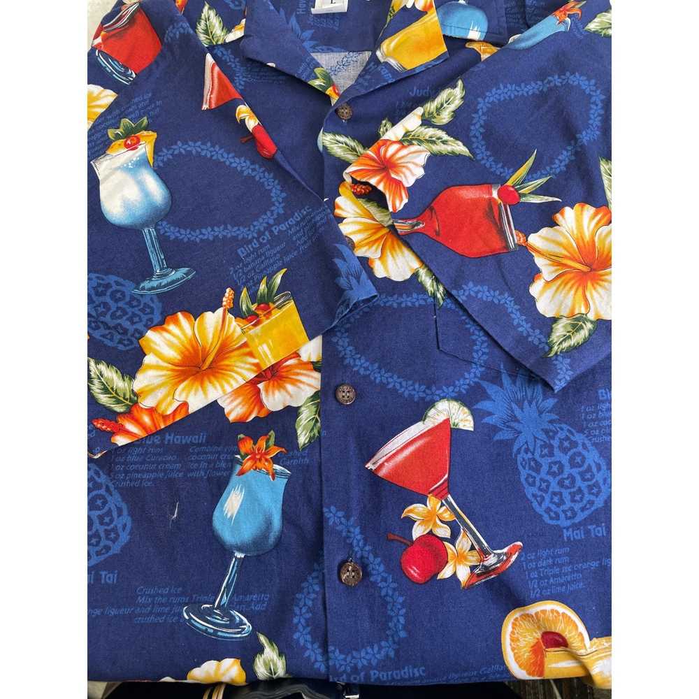 Other RJC Ltd Hawaii Men's Blue Tropical Button u… - image 6