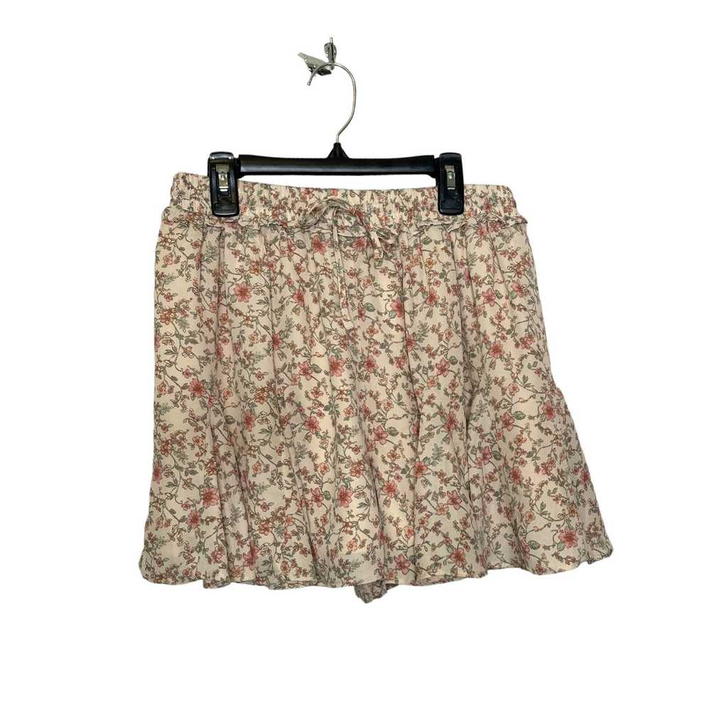 Anthropologie Paper Crane cream floral culottes p… - image 10