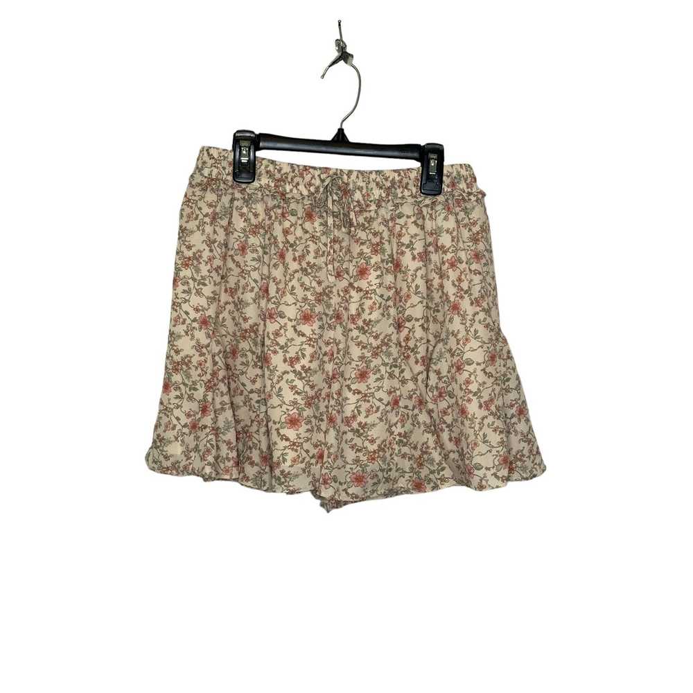 Anthropologie Paper Crane cream floral culottes p… - image 9