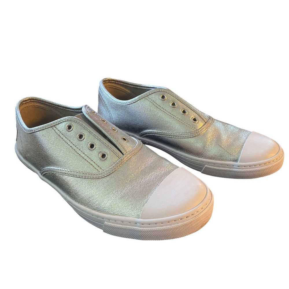 Airwalk Airwalk Silver Slip On Shoes Size 9 EUC - image 3