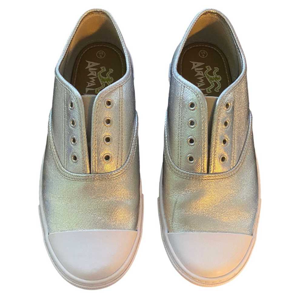 Airwalk Airwalk Silver Slip On Shoes Size 9 EUC - image 4
