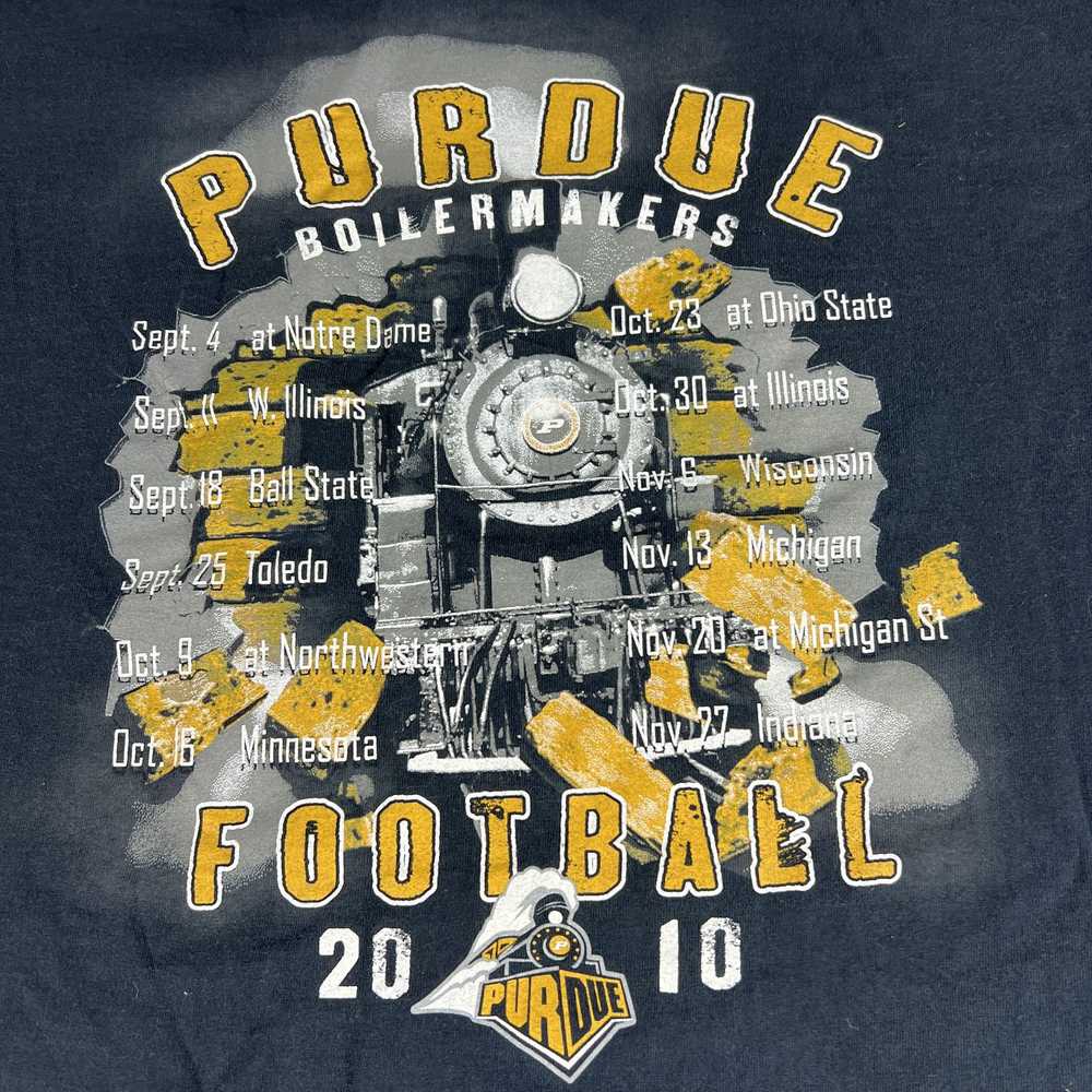 Ncaa Purdue Boilermakers Shirt Black Boiler Up Ha… - image 7