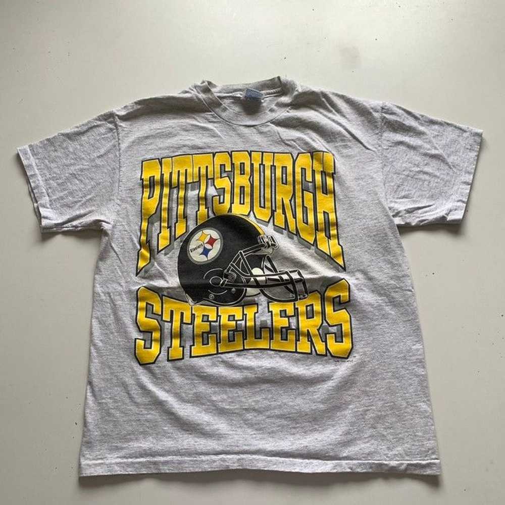NFL × Vintage Vintage 90s Pittsburg Steelers nfl … - image 2