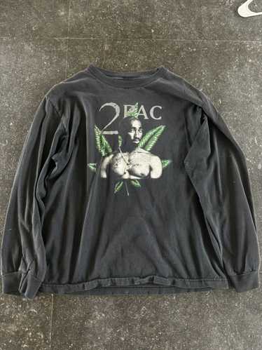 Rare Gem vintage 2pac #AllEyezOnMe front & back image!! deals Blk/brown color XL