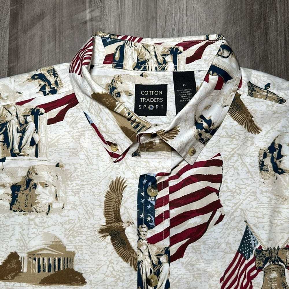 1 Cotton Traders Sport American Monuments Short S… - image 5