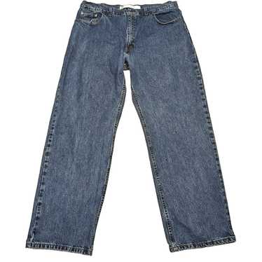 Vintage Y2K Jeans Arizona Loose Fit Blue Cotton M… - image 1