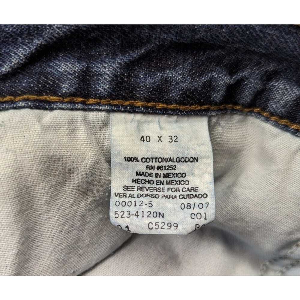 Vintage Y2K Jeans Arizona Loose Fit Blue Cotton M… - image 8