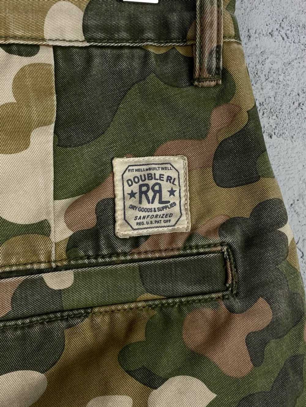 RRL Ralph Lauren RRL Military Camo Cargo Shorts - image 11