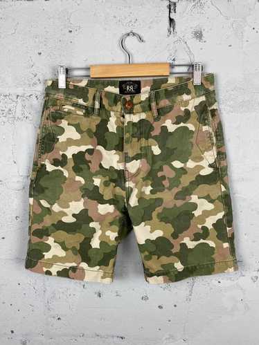 RRL Ralph Lauren RRL Military Camo Cargo Shorts - image 1