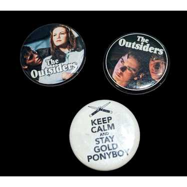 Other The Outsiders Buttons (3) - image 1