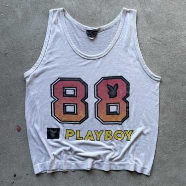 Playboy × Streetwear × Vintage Vintage 80s Faded … - image 1