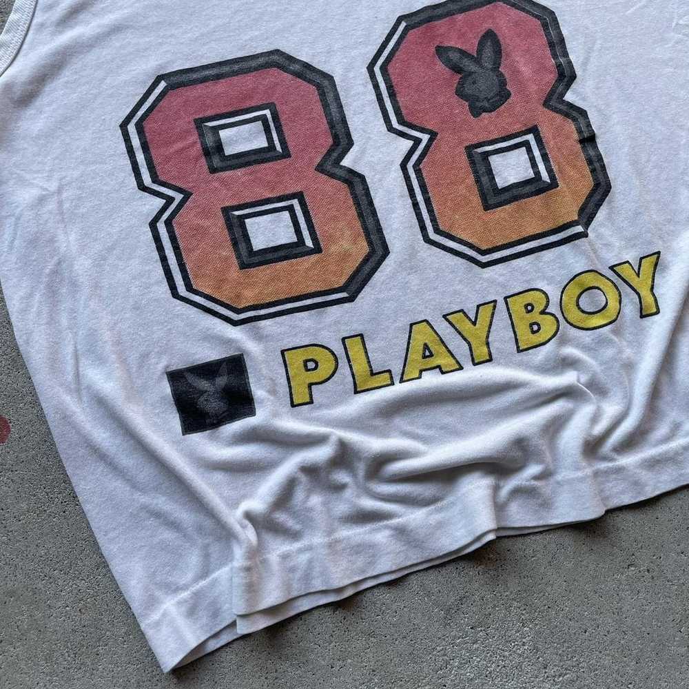 Playboy × Streetwear × Vintage Vintage 80s Faded … - image 2