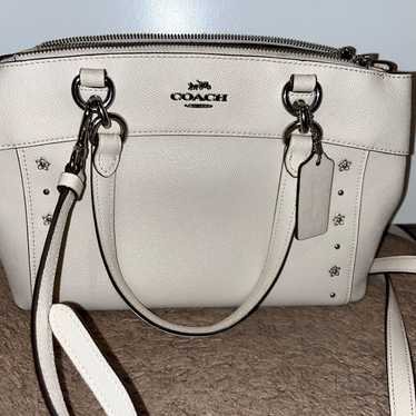 Coach leather shoulder bag purse