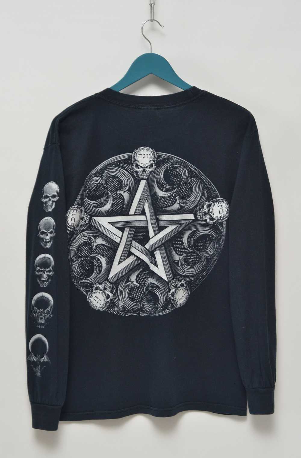 Rock T Shirt × Skulls × Vintage Alchemy Gothic Vi… - image 2