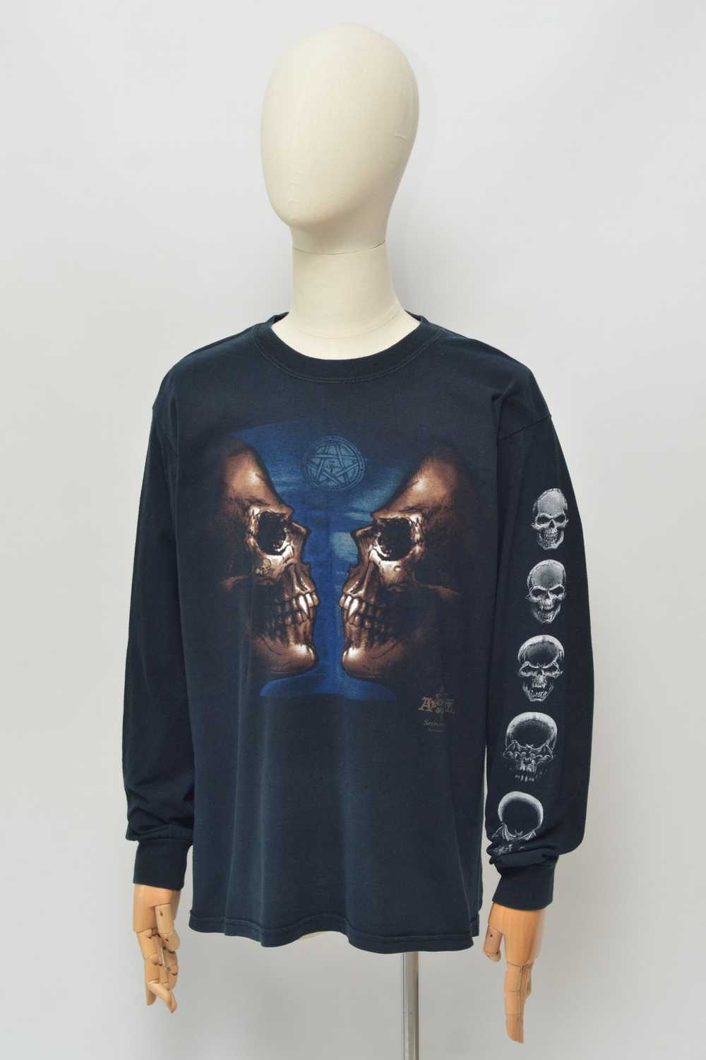 Rock T Shirt × Skulls × Vintage Alchemy Gothic Vi… - image 7