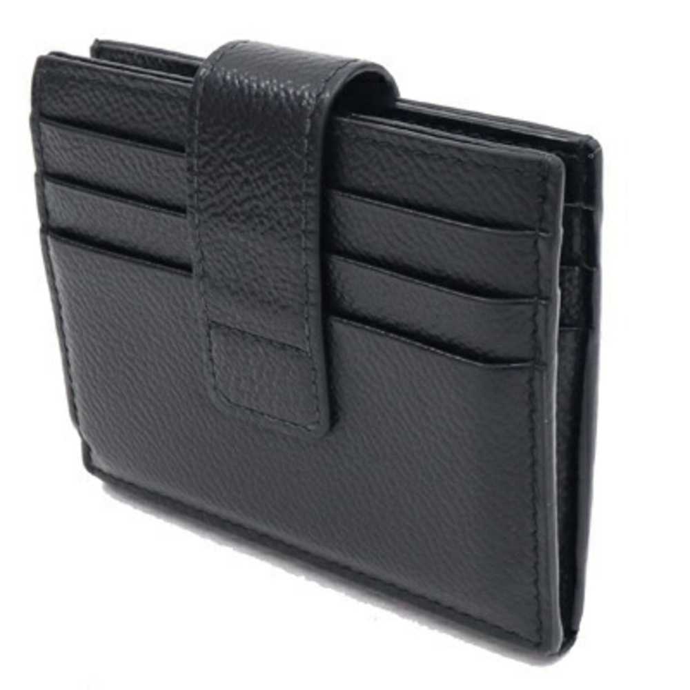 Prada Prada Card Case 2MC049 Black Leather Pass C… - image 2