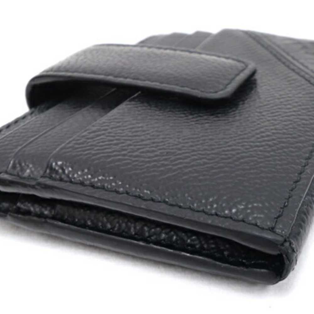 Prada Prada Card Case 2MC049 Black Leather Pass C… - image 5