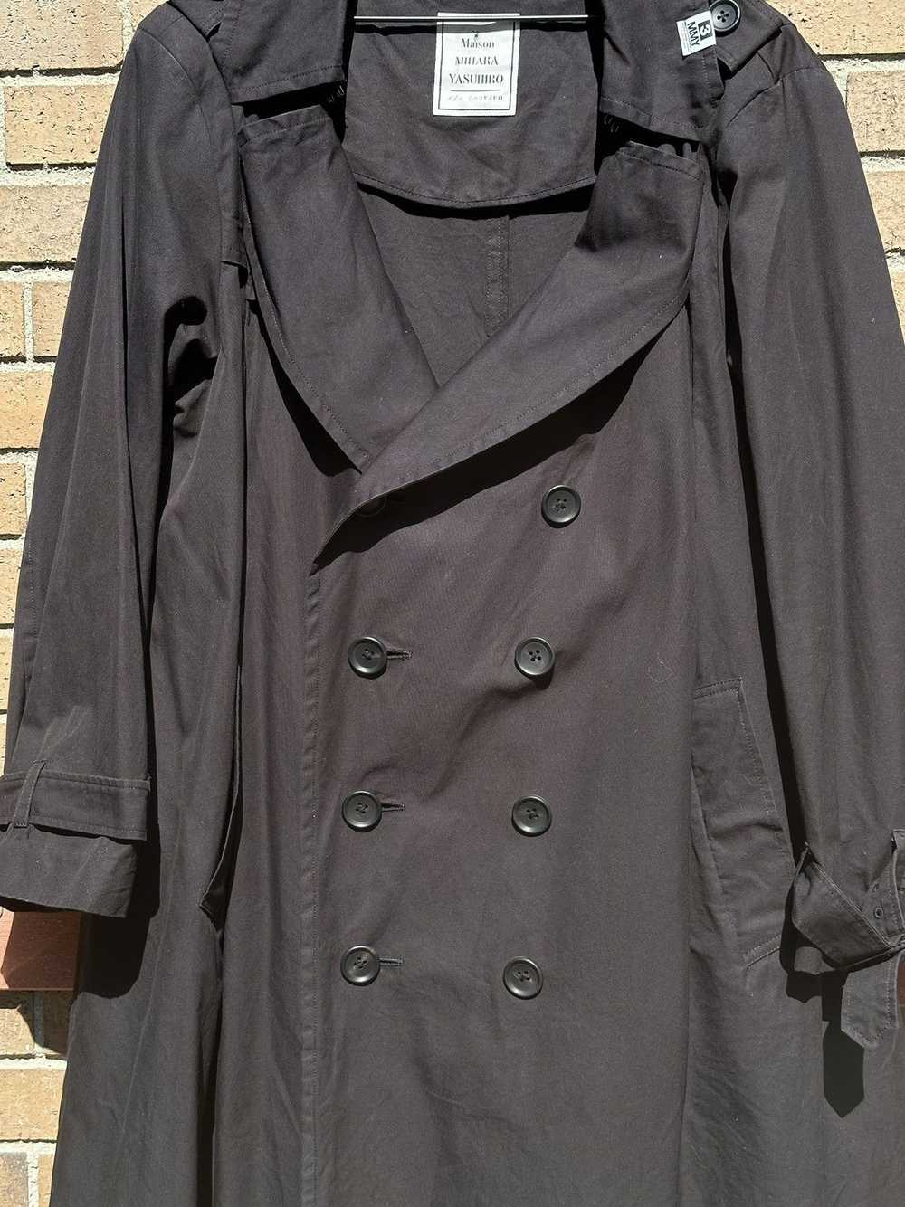 Miharayasuhiro Overdyed Trench Coat - image 5