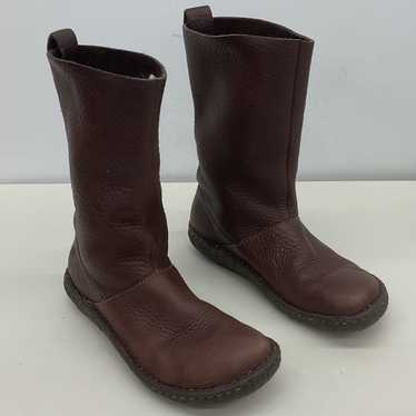 Born Brown Leather Women's Boots - Size 7.5