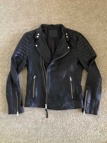 Allsaints Leather Biker Jacket