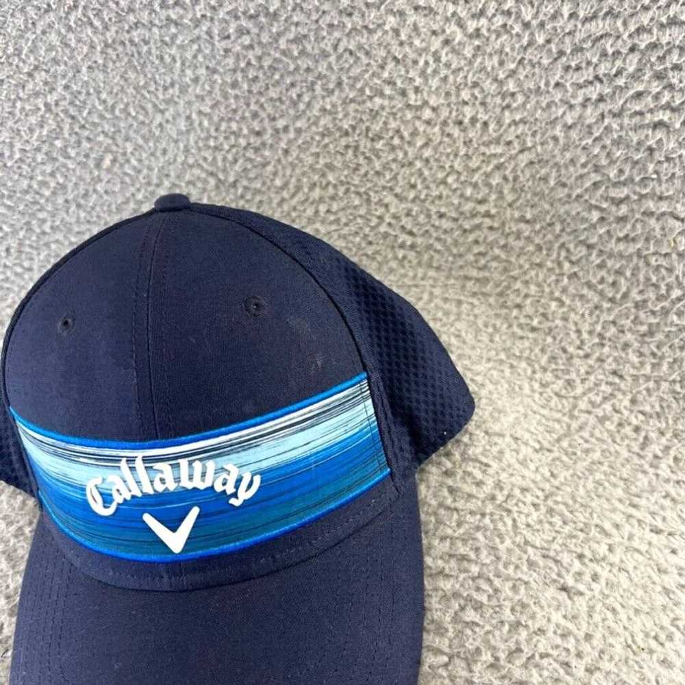 Callaway Callaway Golf Hat Blue White Snapback Sp… - image 2