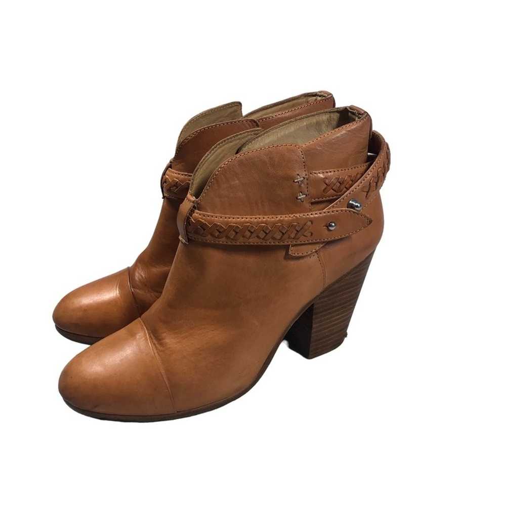 Rag & Bone Harrow belted leather booties 39.5 (9) - image 2