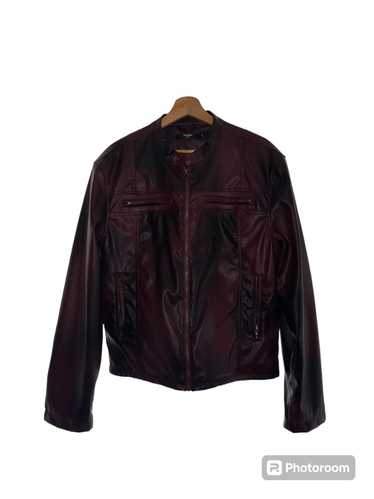 Jaded London Oxblood Leather Jacket
