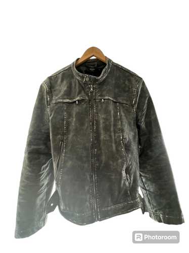 Jaded London Graphite Leather Jacket
