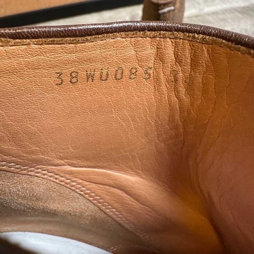 Maison Margiela Wedge Booties Stacked Leather Siz… - image 4