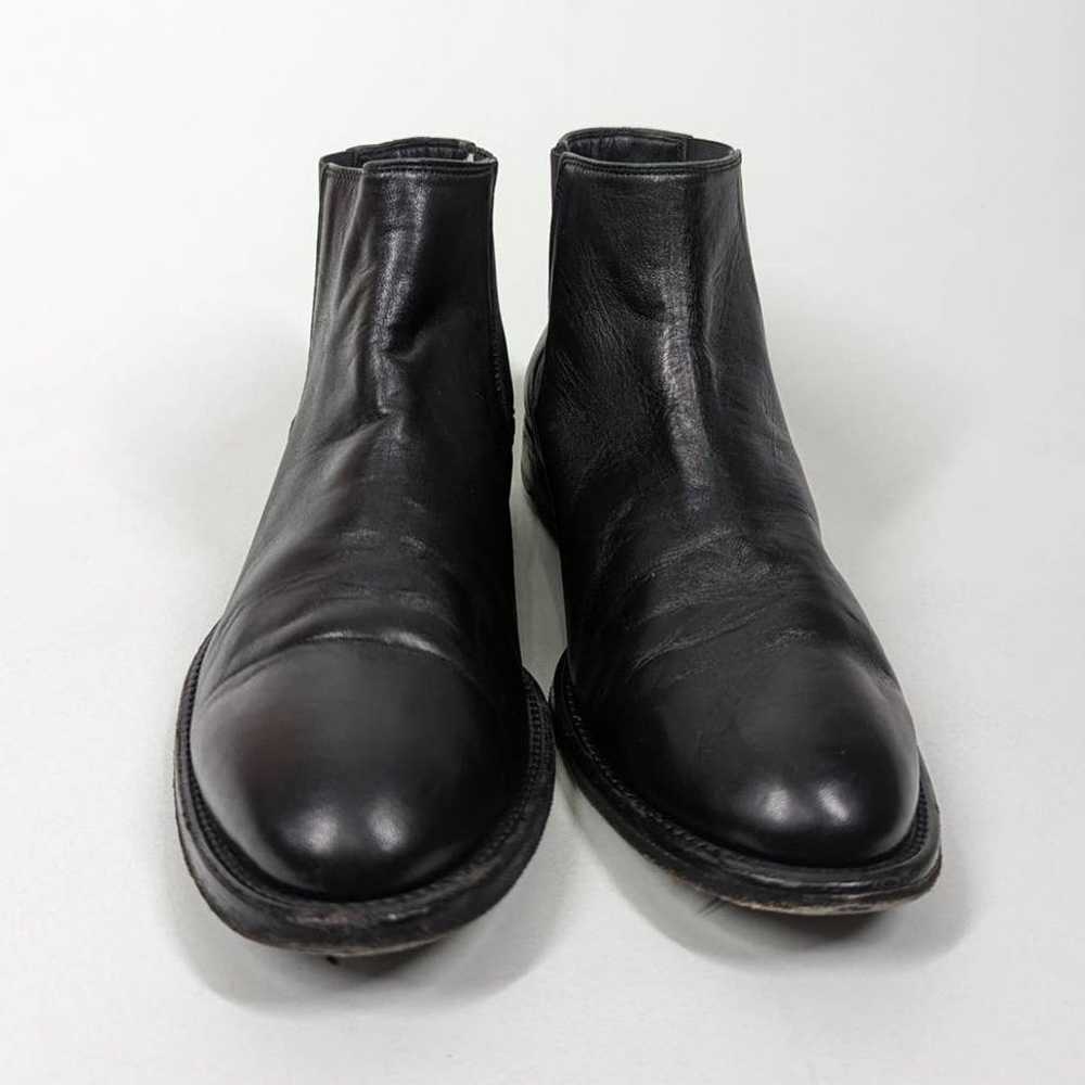 Jenni Kayne Black Leather Chelsea Boots Flat Size… - image 5
