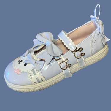 Women’s Lolita Rabbit Head Lace Mary Jane Shoes Si