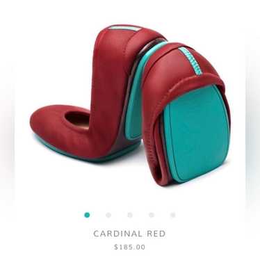 Tieks Cardinal Red Flats
