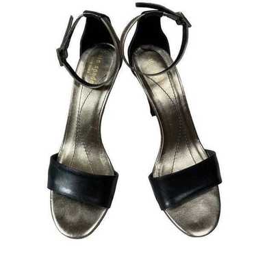 Kate Spade Gypsy Black/Pewter Heeled Sandals
