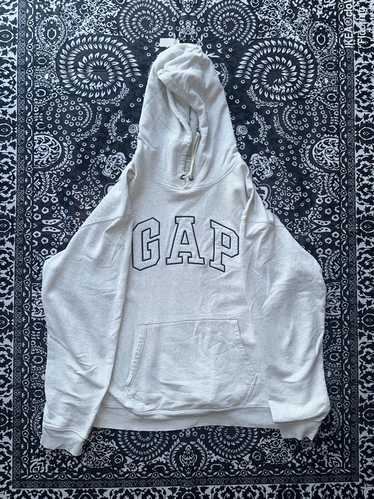 Gap Gap Vintage Grey Logo Hoodie