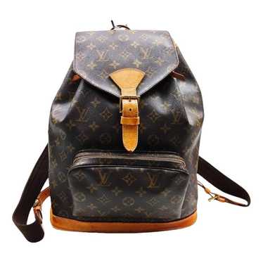 Louis Vuitton Montsouris Vintage leather backpack - image 1