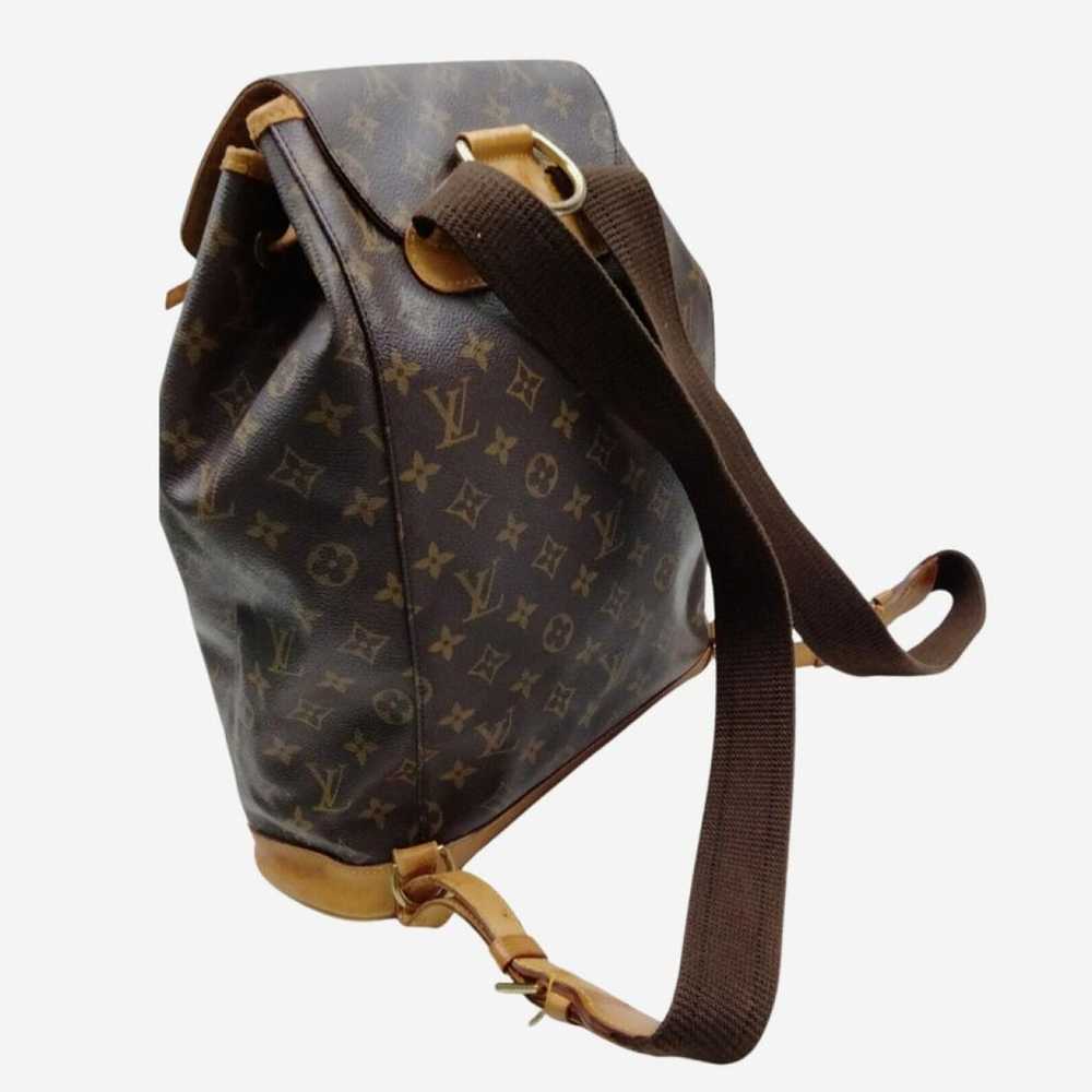 Louis Vuitton Montsouris Vintage leather backpack - image 5