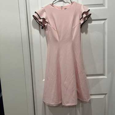 Tommy Hilfiger baby pink and black dress