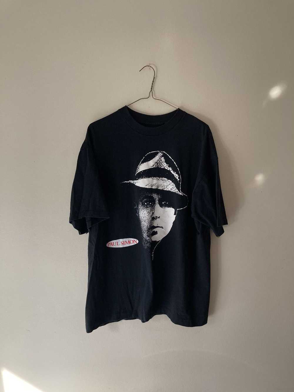 Band Tees × Vintage Vintage Paul Simon born at th… - image 1