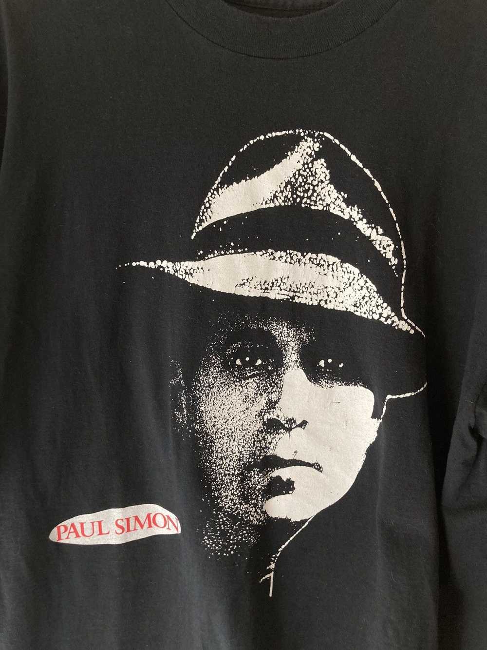 Band Tees × Vintage Vintage Paul Simon born at th… - image 3