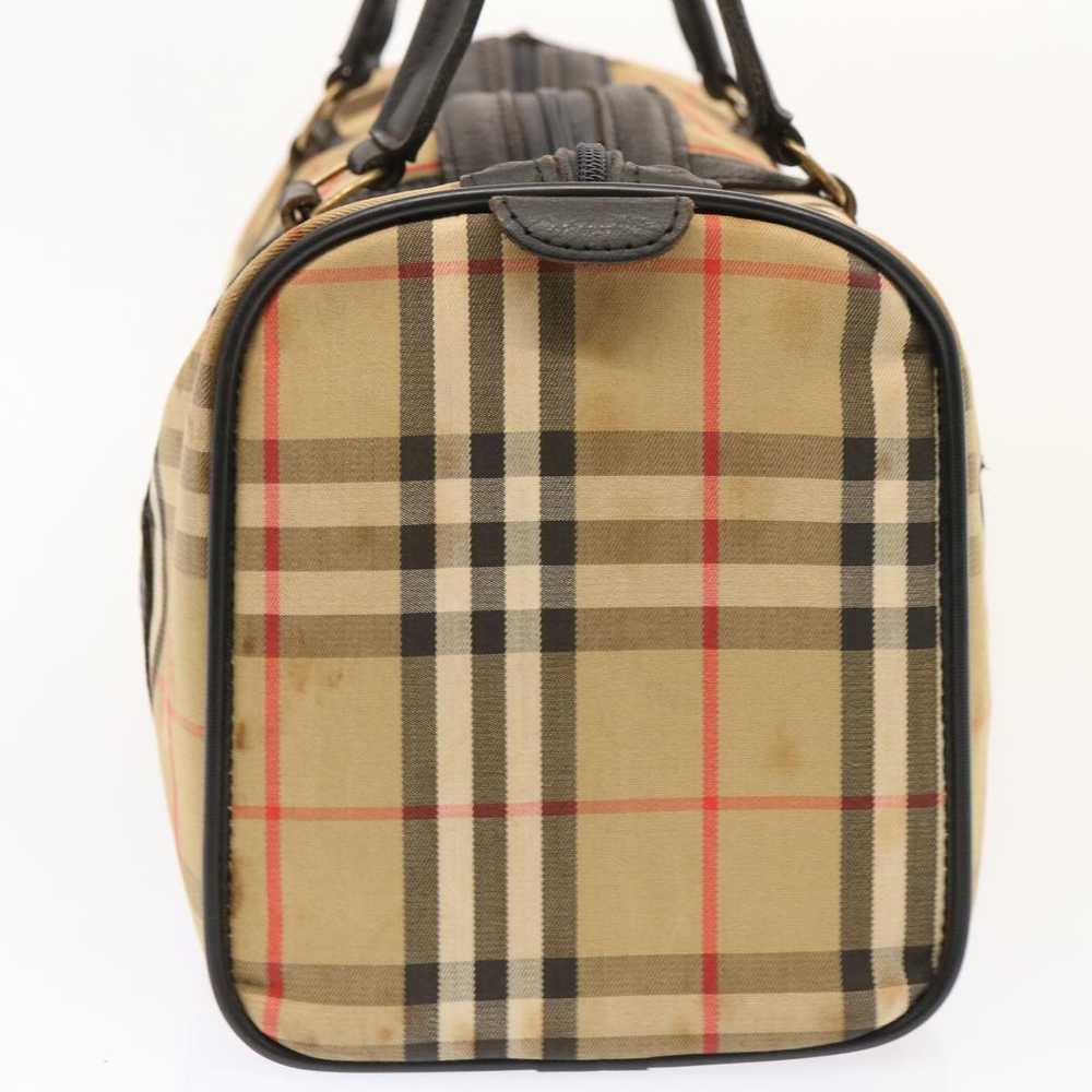 Burberry BURBERRYSs Nova Check Boston Bag Canvas … - image 3