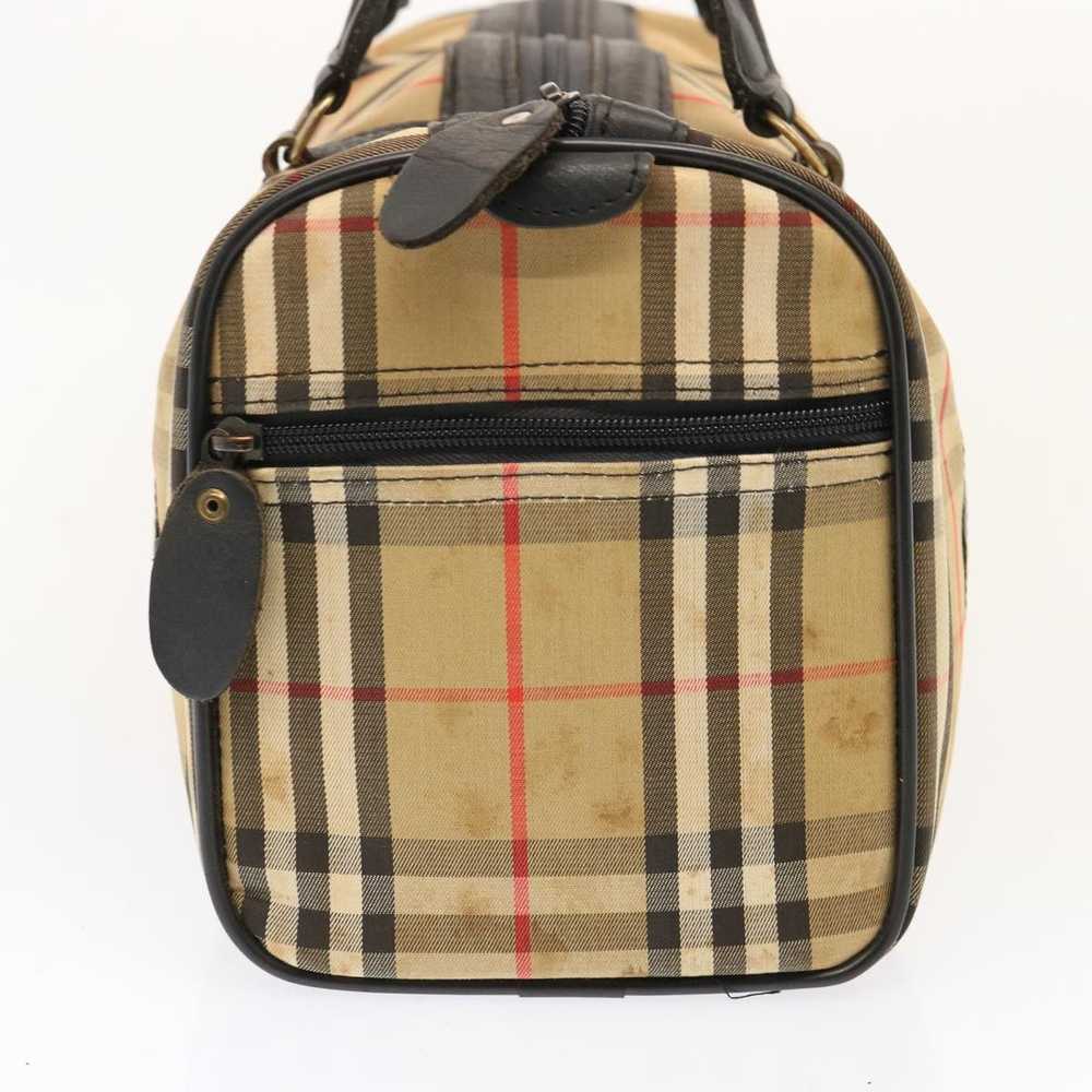 Burberry BURBERRYSs Nova Check Boston Bag Canvas … - image 4