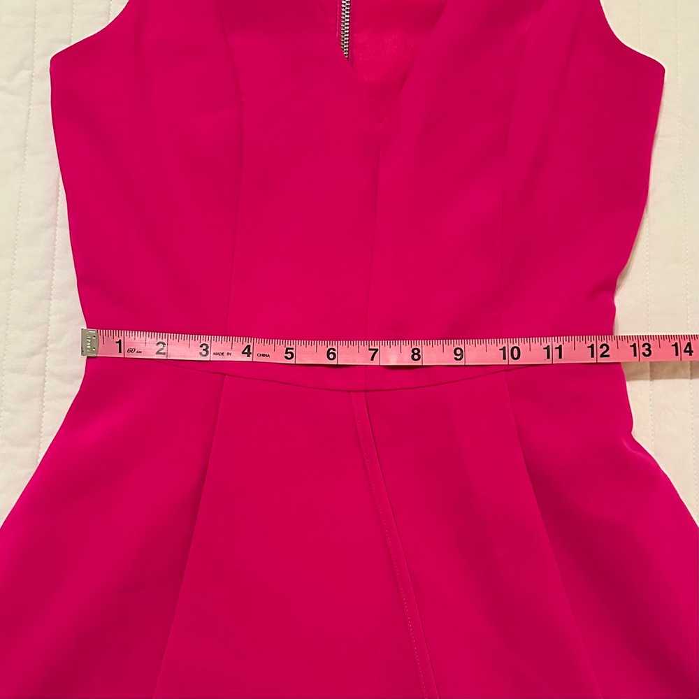 Adelyn Rae Faux Wrap Mini Dress Hot Pink Cut Outs… - image 8