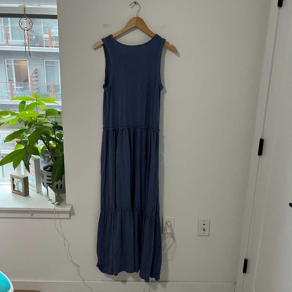 Aerie Blue Maxi Dress Size Small - image 6