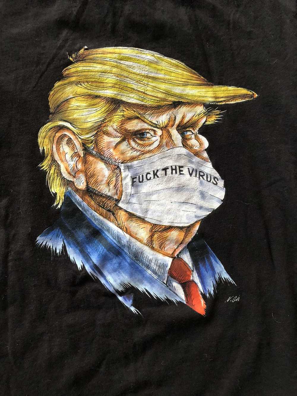 America × Streetwear × Vintage 2020 Trump Graphic… - image 1