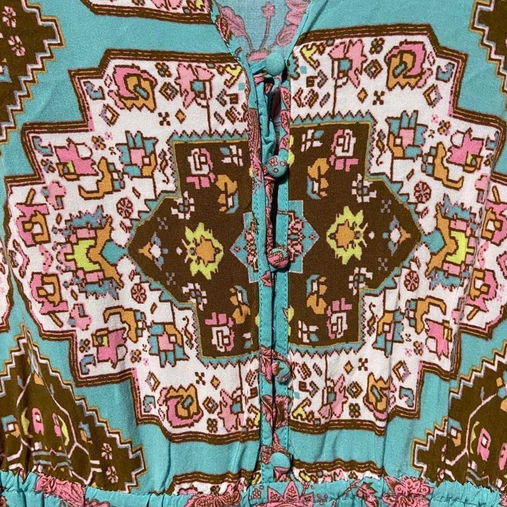 Matilda Jane Women's Floral Boho Dress with Ties … - image 6