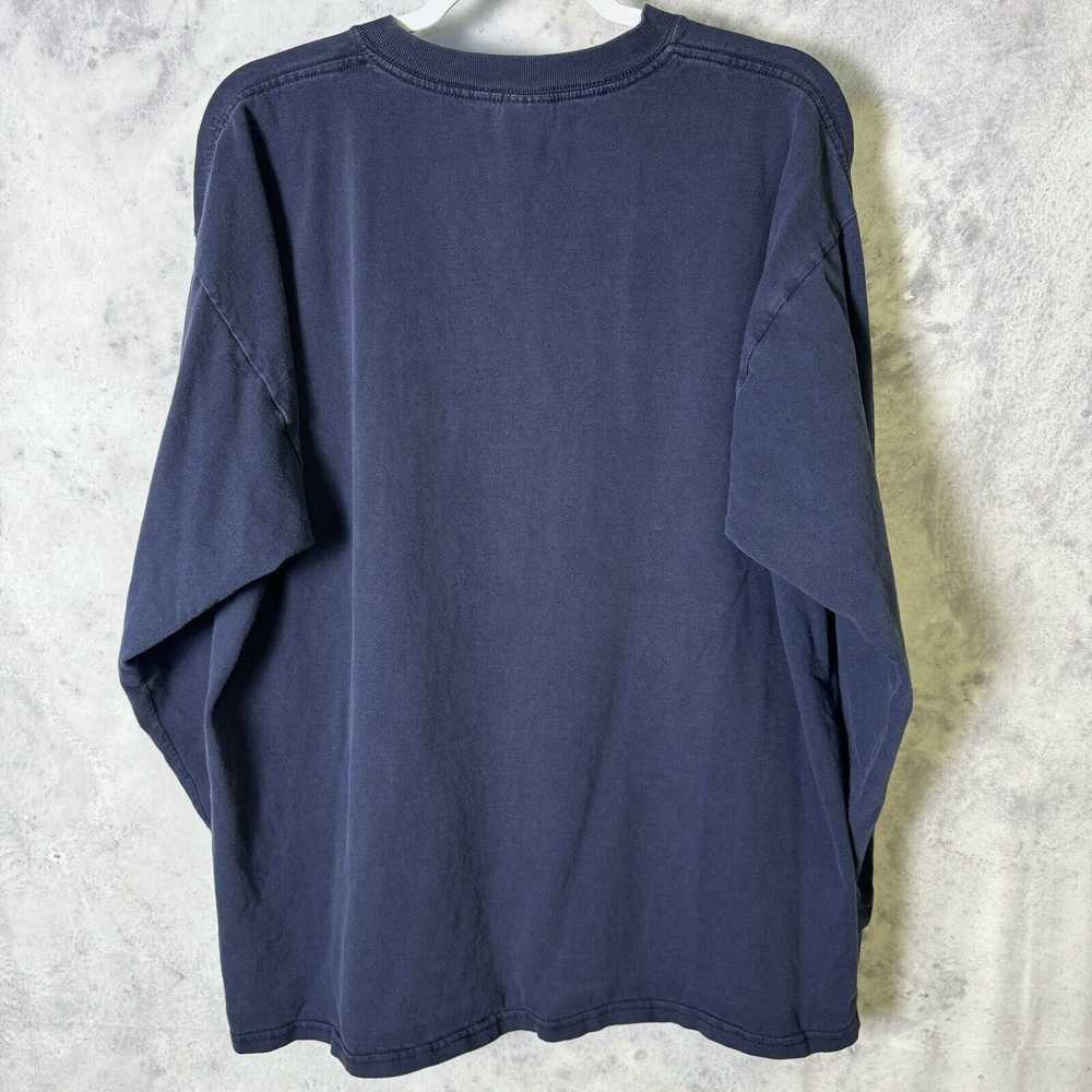 Vintage Vintage FDNY T Shirt Mens XL Blue Long Sl… - image 3