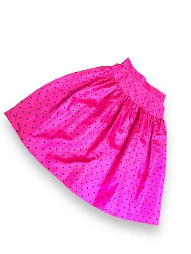 Vintage 1990s Pink and Black Skirt