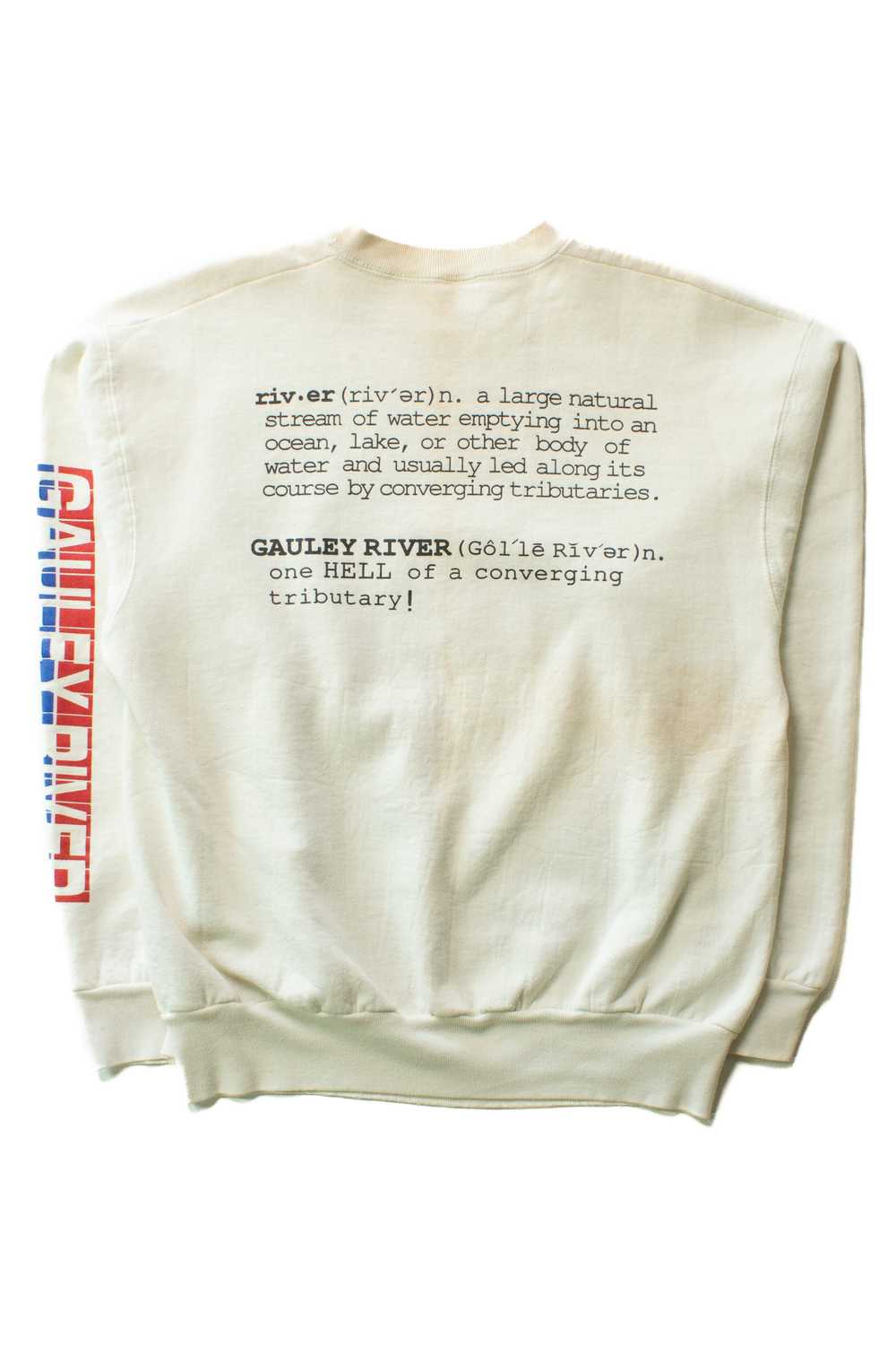 Vintage Gauley River Whitewater Sweatshirt (1990s) - image 2